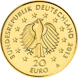 20 Euro Goldmünze Deutscher Wald Linde 2015 mit Zertifikat