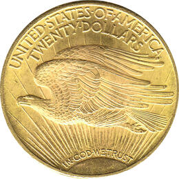 American Double Eagle Saint Gaudens 1922