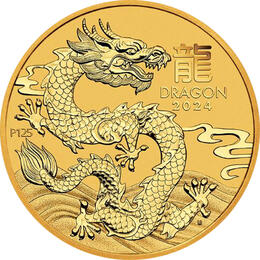 Lunar III Drache 1/10 Unze Gold 2024