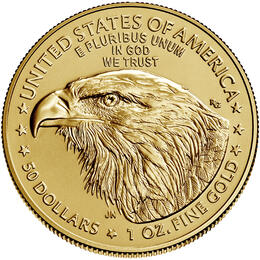 American Eagle Gold 1 Unze 2021 neues Motiv