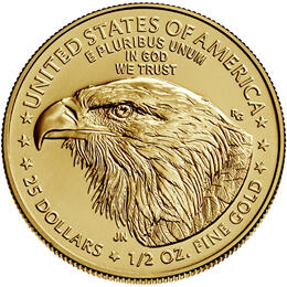American Eagle Gold 1/2 Unze 2021 neues Motiv