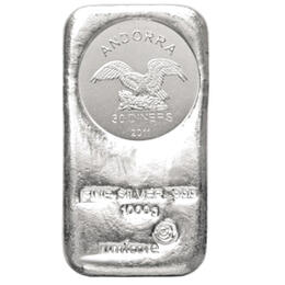 Silberbarren 1000 Gramm Andorra