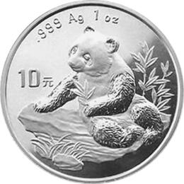 China Panda 1 Unze 1998 