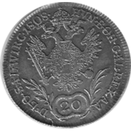 Österreich Habsburg 20 Kreuzer 1808