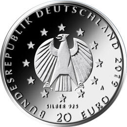 20 Euro Silber Gedenkmünze PP 2019 Weimarer Reichsverfassung