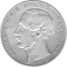 Altdeutschland Hannover Vereinstaler 1861