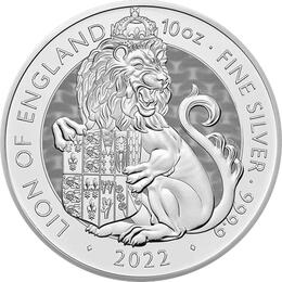 Tudor 2022 10 Unzen Silber Lion of England