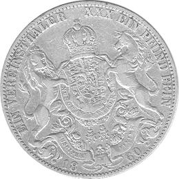Altdeutschland Sachsen Vereinstaler 1864