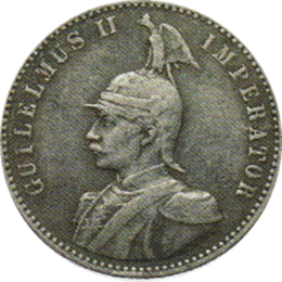 Ostafrika 1/2 Rupie 1906