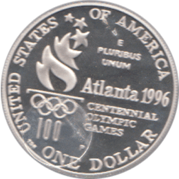 1 Dollar USA Rollstuhl Athlet