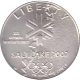 1 Dollar, USA 2002, Olympic Winter Games