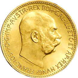 20 Kronen Österreich Goldmünze Kaiser Franz Joseph 1915