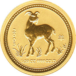 Lunar I Ziege 1/20 Unze 2003