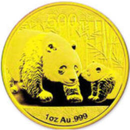 China Panda 1/10 Unze 2011 Goldpanda 50 Yuan