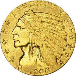American Indianer 5 Dollar