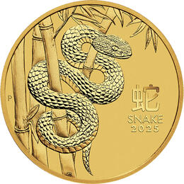 Lunar III Schlange 1/10 Unze Gold 2025