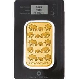 Goldbarren 20 Gramm Rand Refinery