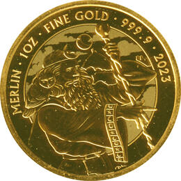 Myths and Legends 1 Unze Gold Merlin 2023