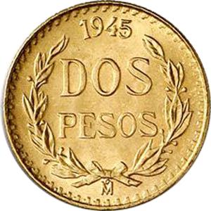 2 Pesos Mexiko Centenario Hidalgo