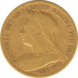 1/2 Pfund Sovereign Victoria