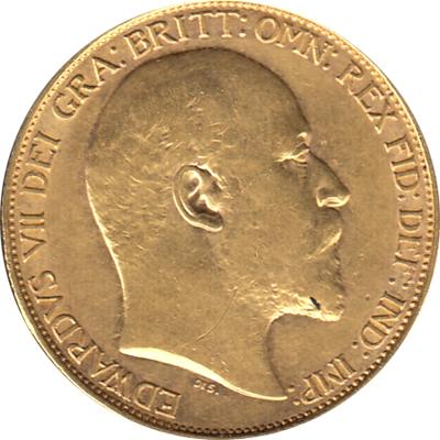 2 Pfund Sovereign Edward 1902
