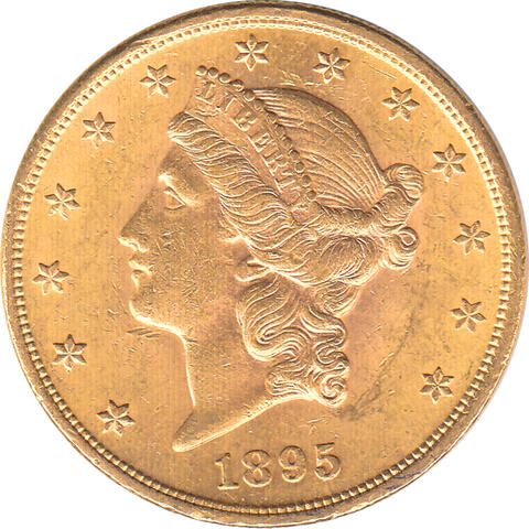20 Dollar American Liberty Head 1895