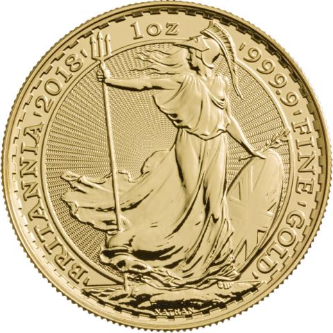 Britannia Gold 1 Unze 2018