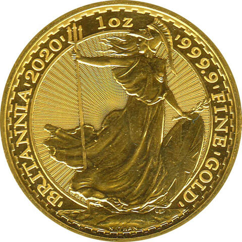 Britannia Gold 1 Unze 2020