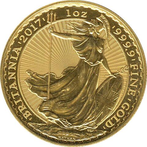 Britannia Gold 1 Unze 2017