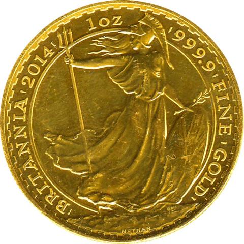 Britannia Gold 1 Unze 2014