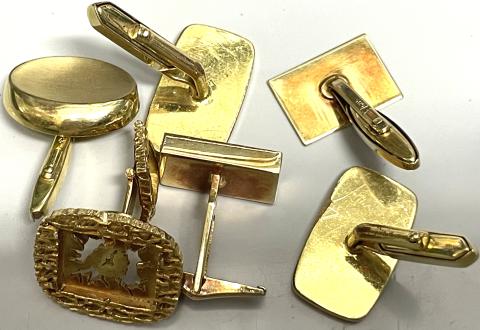 Ankauf Manschettenknöpfe 585 Gold