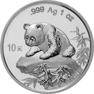 China Panda 1 Unze 1999
