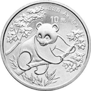 China Panda 1 Unze 1992