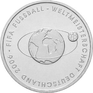 10 Euro Silber PP 2004 Fussball WM Deutschland