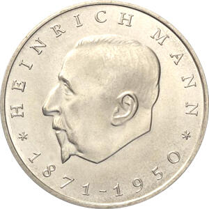 DDR 1971 20 Mark Gedenkmünze Heinrich Mann