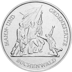 DDR 1972 10 Mark Gedenkmünze Buchenwald