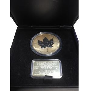 10 Unzen Maple Leaf proof im Lederteui 1998
