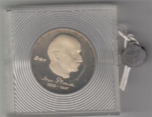 DDR 1983 5 Mark Gedenkmünze Max Planck PP verplombt