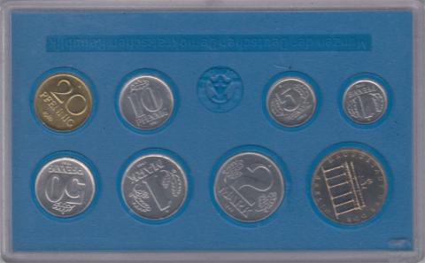 DDR KMS Kursmünzensatz ST 1982