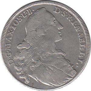 Bayern Madonnentaler 1770 Maximilian III Joseph