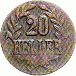 Ostafrika 20 Heller