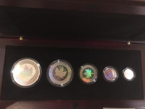 Maple Leaf Hologramm 2003