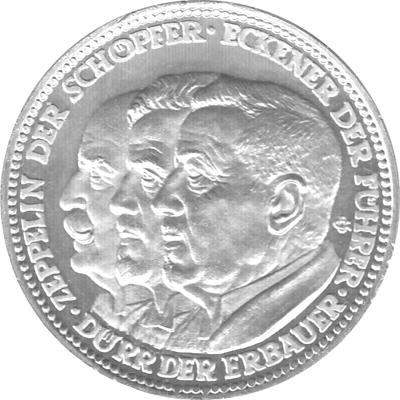 Deutsches Reich 1929 Hindenburg Zeppelin 