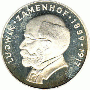 Polen 100 Zlotych Silber 1979 Ludwik Zamenhof
