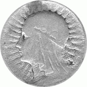 Polen 2 Zlote Silber 1933