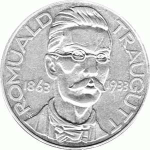 Polen 10 Zlotych Silber 1933 Romuald Traugutt