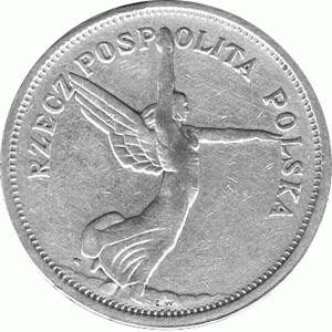 Polen 5 Zlotych Silber 1928 Rzecz Pospolita Polska