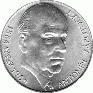 100 Korun, Tschechoslowakei, 1984, Antonin Zapotocky