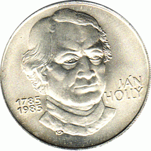 100 Korun, Tschechoslowakei, 1985, Jan Holly