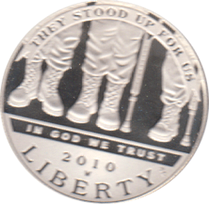 1 Dollar USA 2010 Veterans